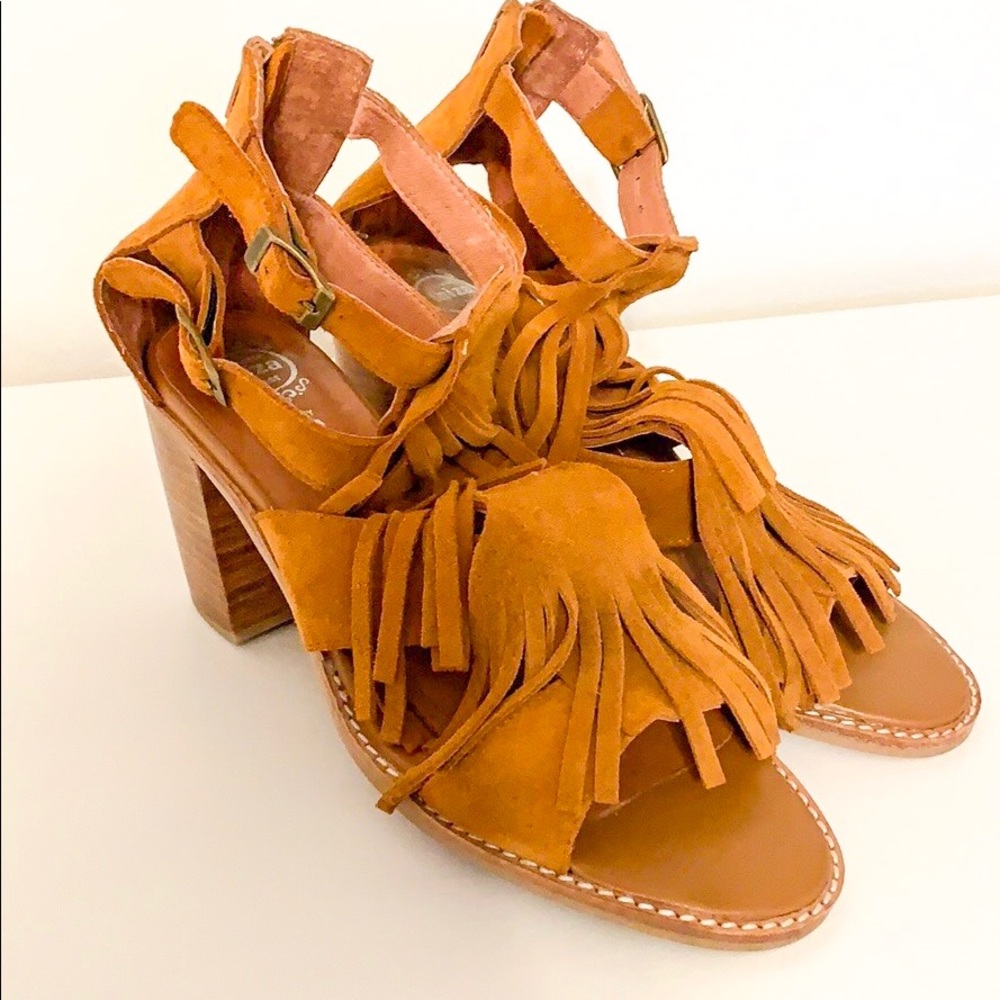 Jeffrey Campbell | Suede Block Heel Size 10